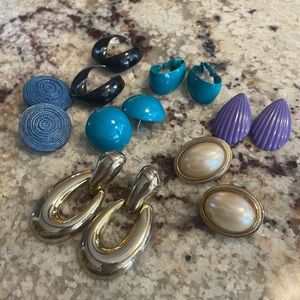 authentic 80s earrings